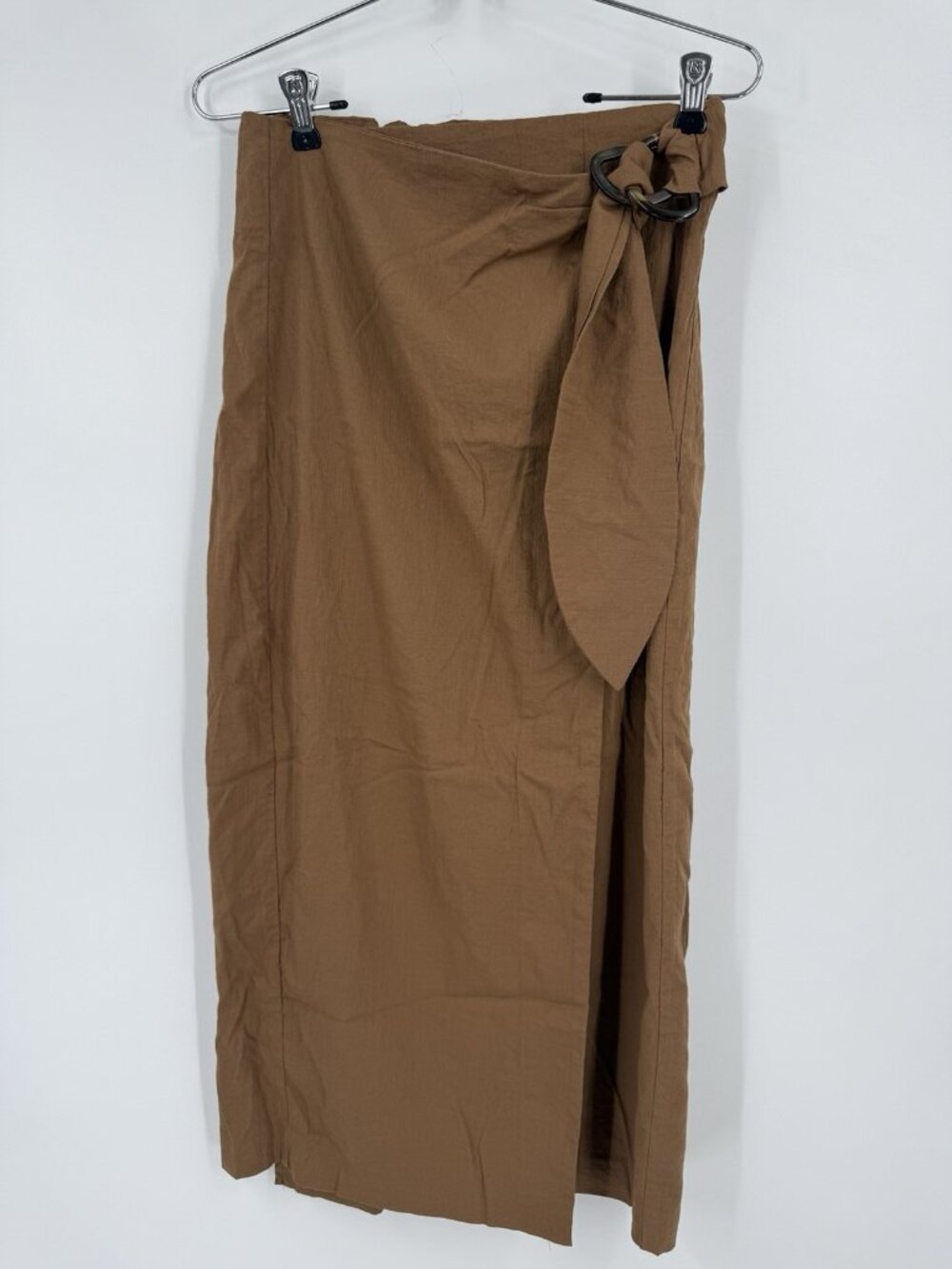Women’s Bohme Wrapped Skirt Brown Size Medium